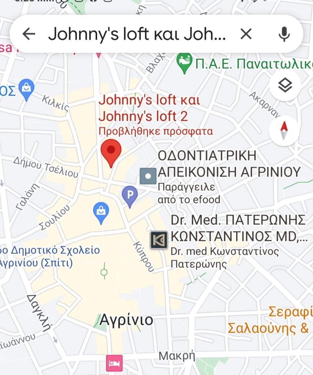 Johnny'S Loft Apartment Agrinio Luaran gambar